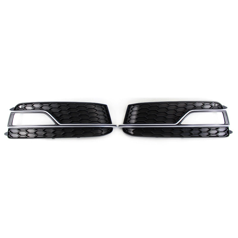 Fast 3-7 day FedEx shipping fog light grilles for 2012-2016 Audi A5/S5 B8.5 Non S-Line/S-Line